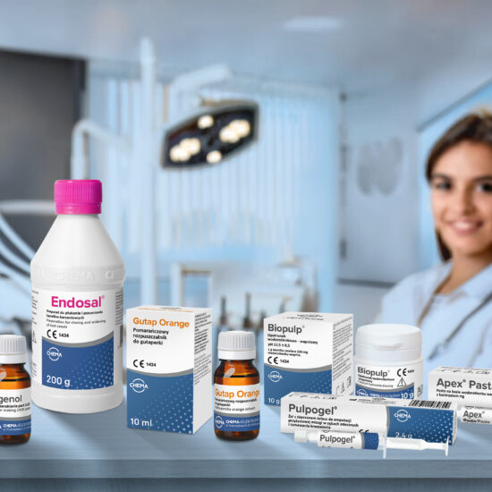 Endodoncja, Chema, projekty opakowań, Packaging